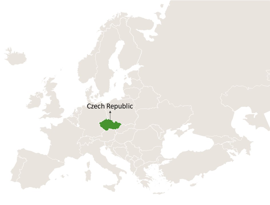 Czech Republic map